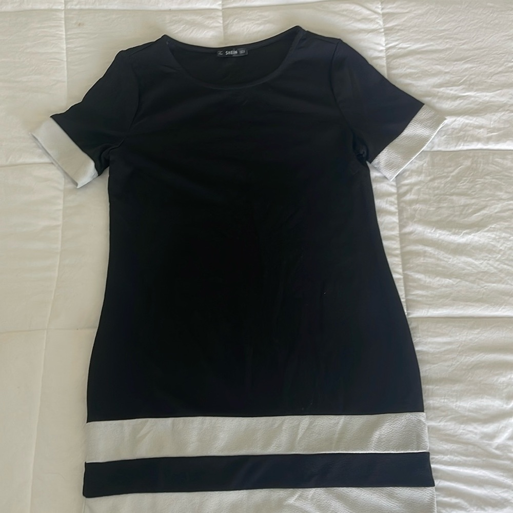 Mini black dress